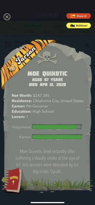 bitlife tarzan ribbon