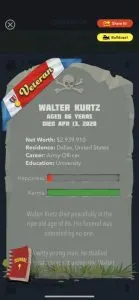 bitlife veteran ribbon