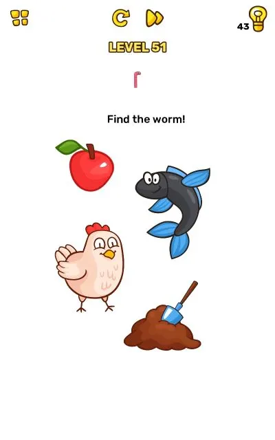 brain blow level 51 answer