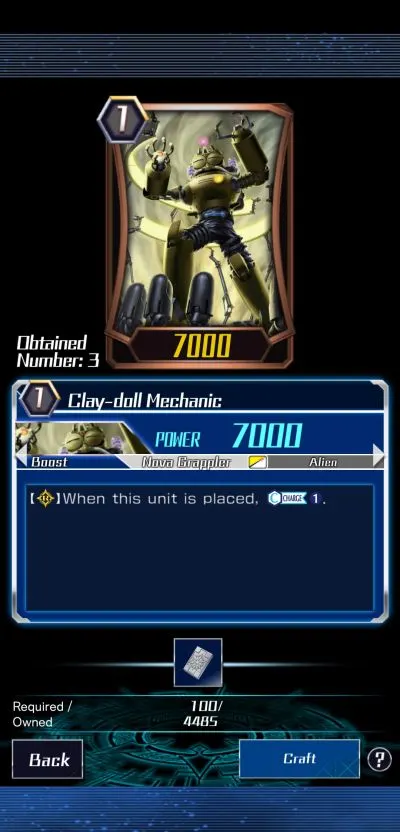 clay-doll mechanic vanguard zero