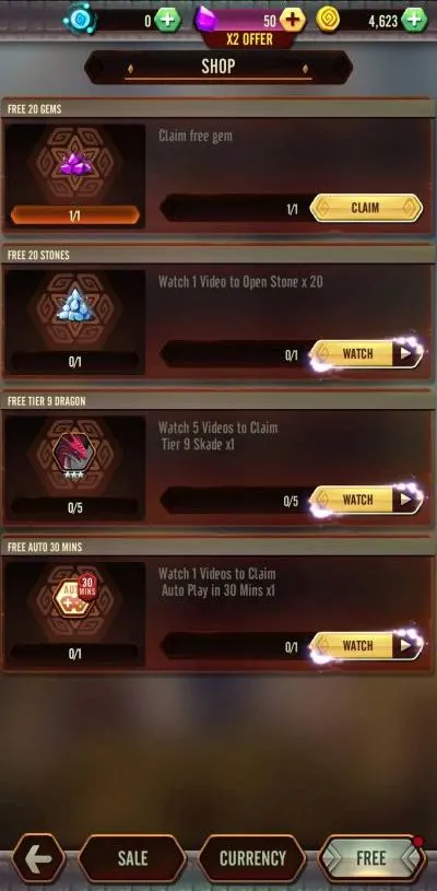 how to get goodies in dragon epic