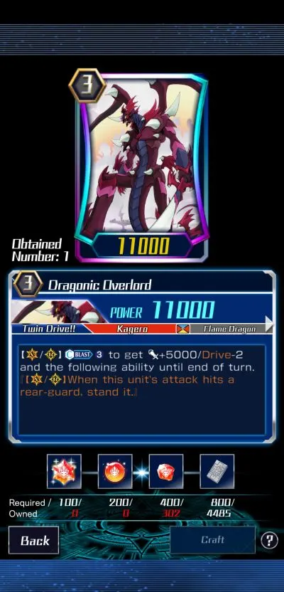 dragonic overlord vanguard zero