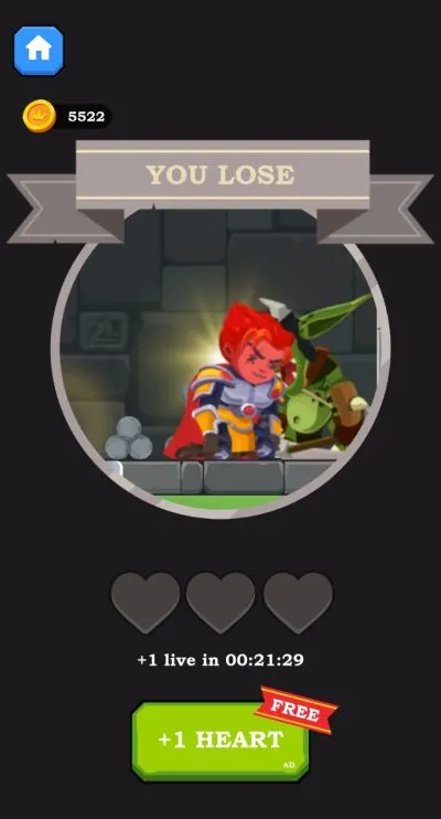 how to get extra heart in hero rescue