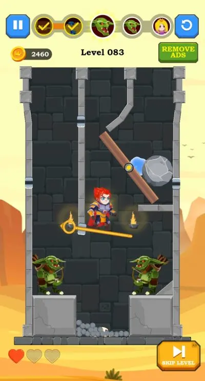 hero rescue sequence and timing