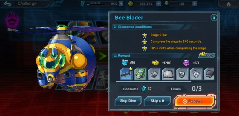 mega man x dive game modes