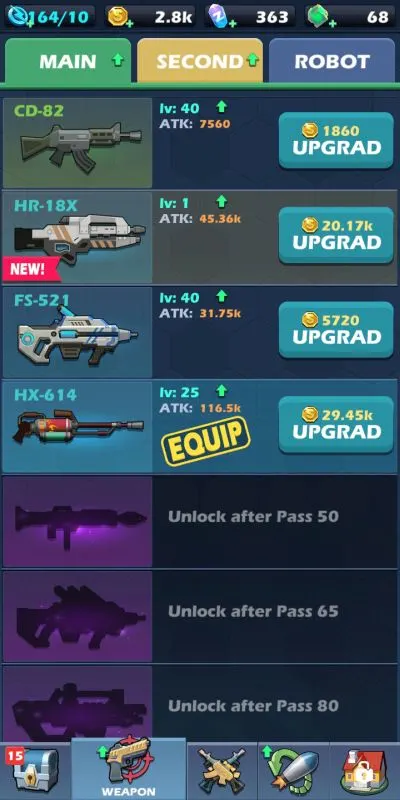 mow zombies weapon upgrade