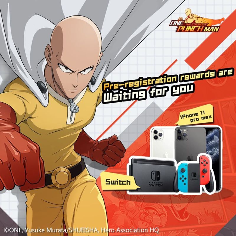 one punch man the strongest pre-registration
