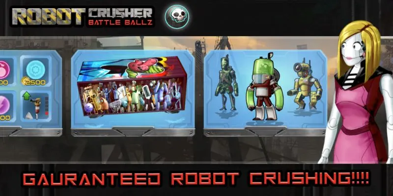 robot crusher battle ballz upgrades