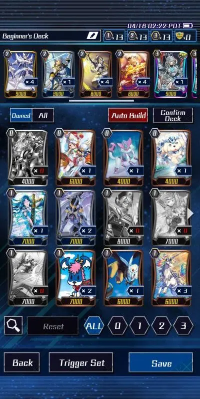 how to build a powerful deck in vanguard zero