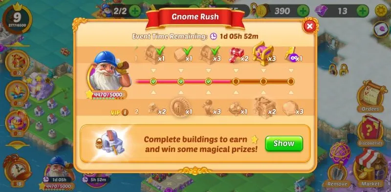 evermerge gnome rush