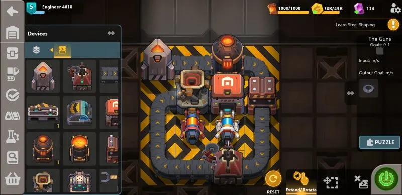 how to solve puzzles in sandship crafting factory