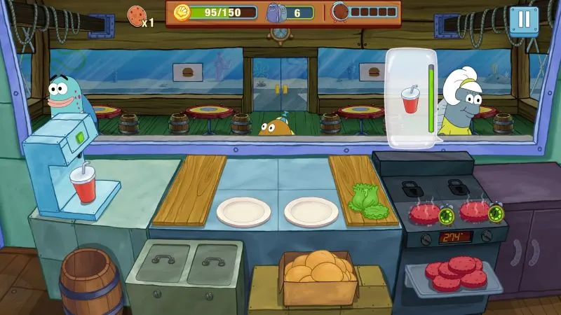 spongebob krusty cook-off cooking tips