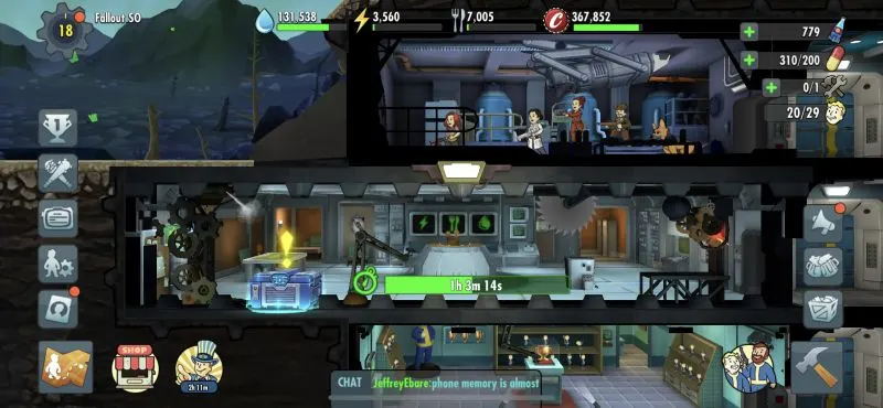 how to eliminate idle time in fallout shelter online