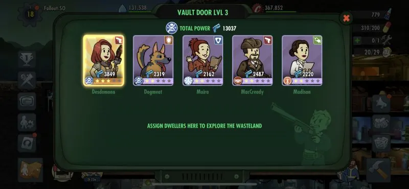 how to boost power in fallout shelter online