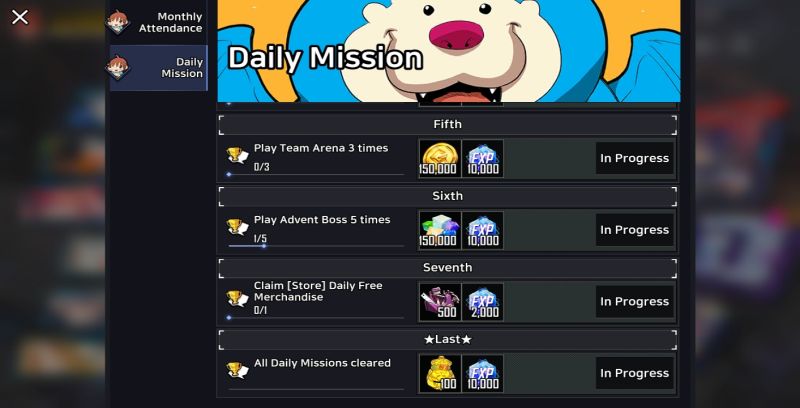 hero cantare daily missions