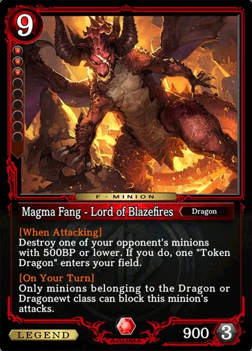 magma fang zenonzard