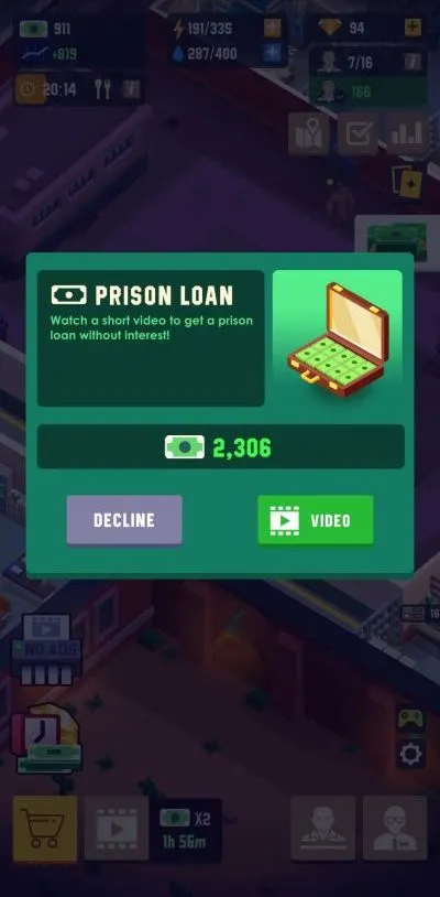 how to get prison loan in prison empire tycoon
