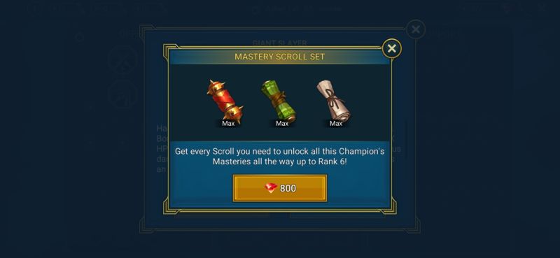how to unlock all masteries in raid shadow legends