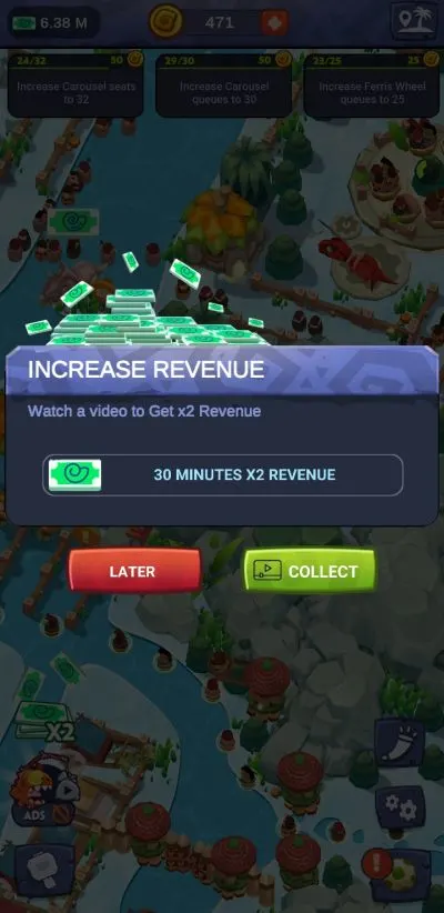 how to increase earnings in stone park prehistoric tycoon