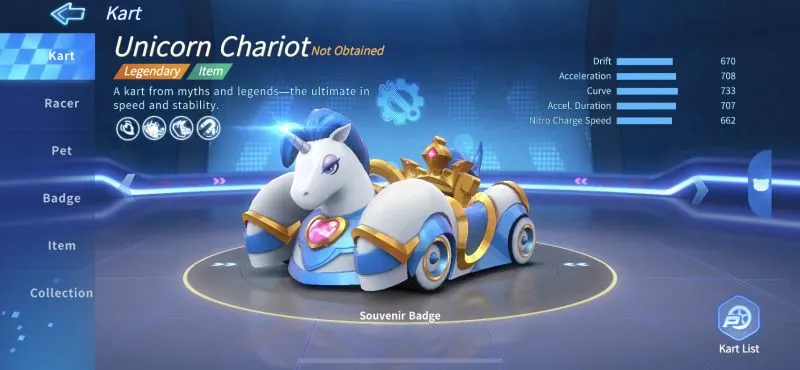 unicorn chariot kartrider rush+