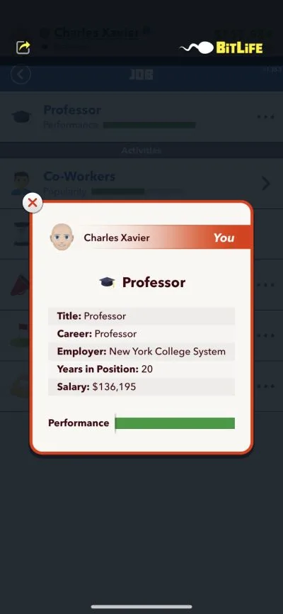 how to become a professor in bitlife