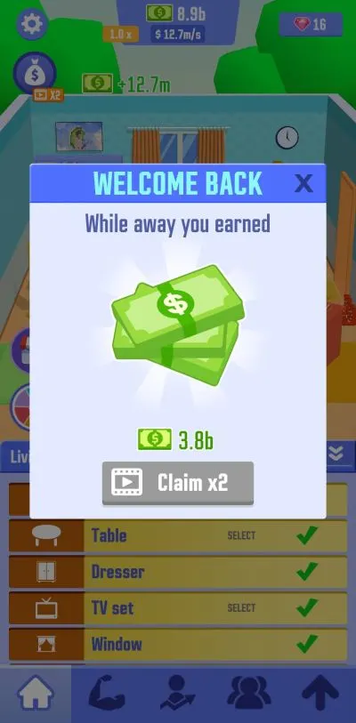 how to earn more cash rewards in idle success