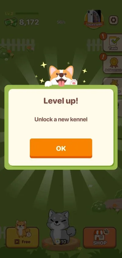 how to unlock new kennels in puppy town