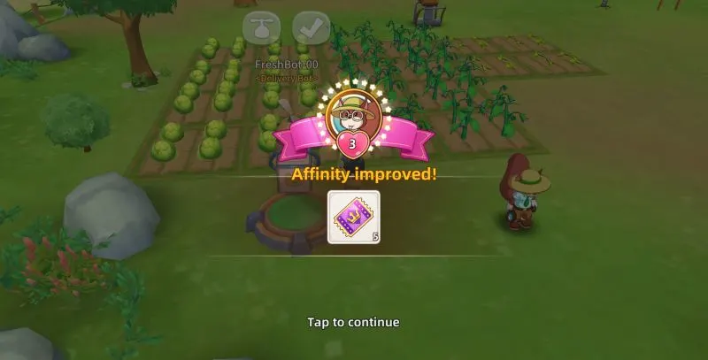 how to improve affinity in tour of neverland