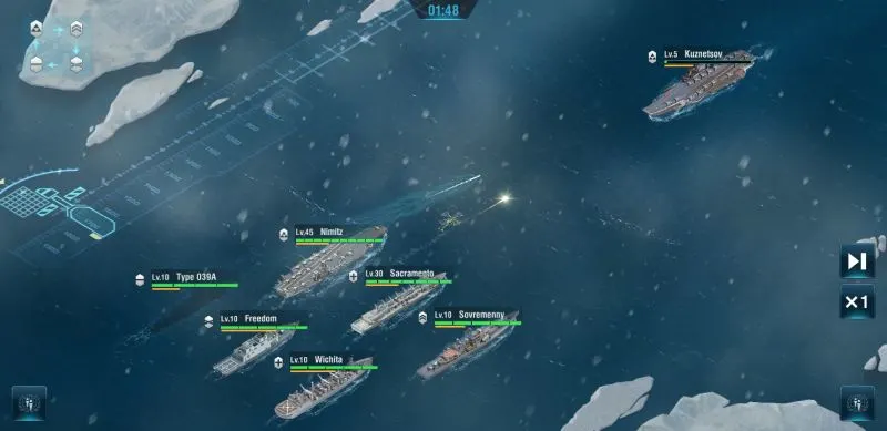 warship legend tactics