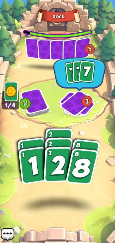 keeping track of cards in bluff plus