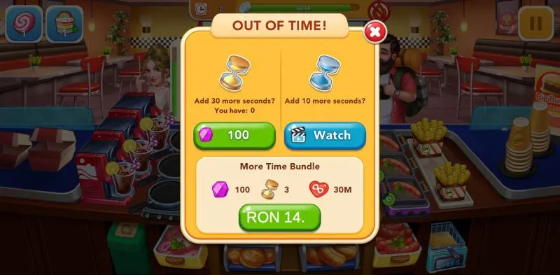 cooking frenzy hints