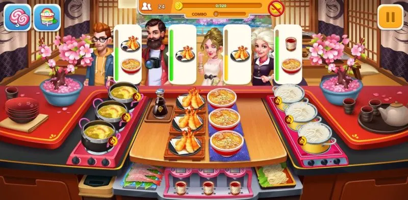 how to prepare dishes in cooking frenzy
