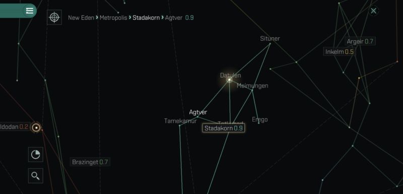 how to use star charts in eve echoes