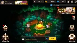 guardian tales lobby