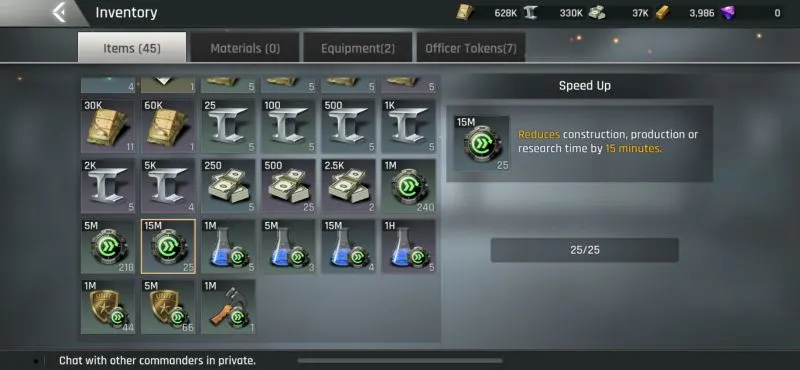 crossfire warzone inventory