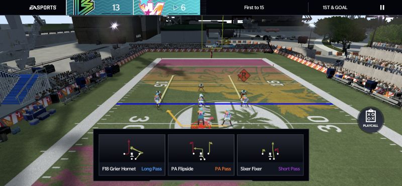 play call in madden nfl 21 mobile