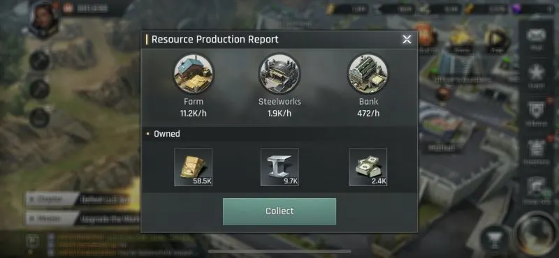 crossfire warzone resource production