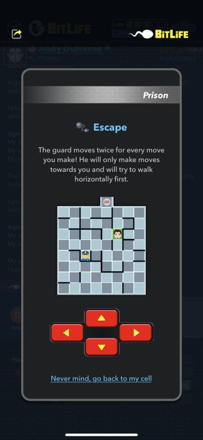 how to escape from jail in bitlife
