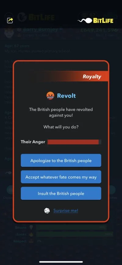 revolt in bitlife