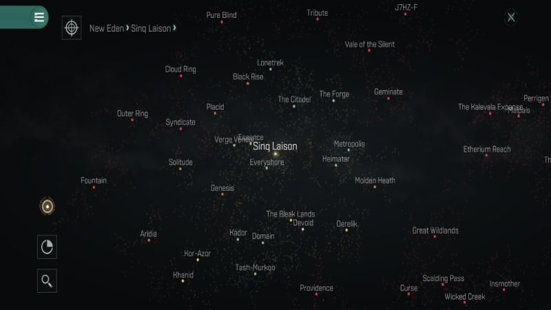 eve echoes star map