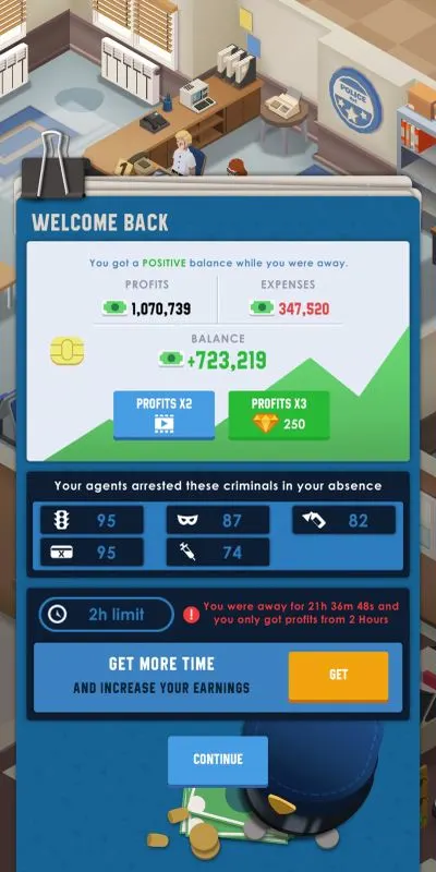 how to boost profit in idle police tycoon