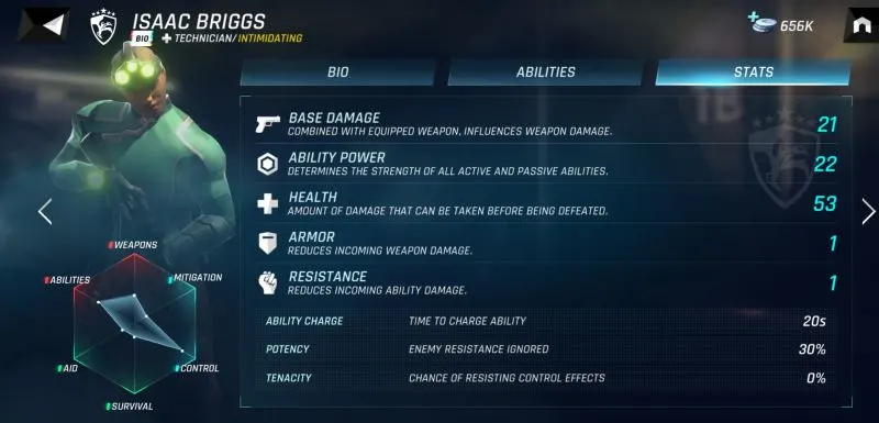 isaac briggs tom clancy's elite squad