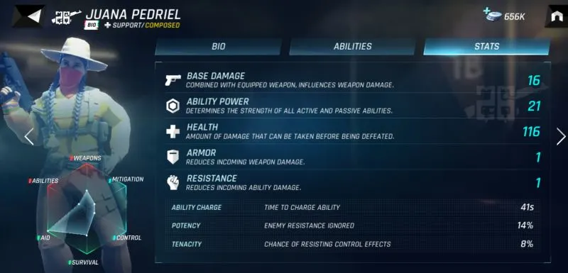 juana pedriel tom clancy's elite squad