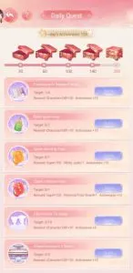 legend of the phoenix daily quests