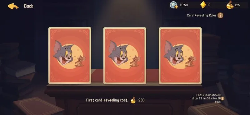 how to acquire perk cards in tom & jerry chase