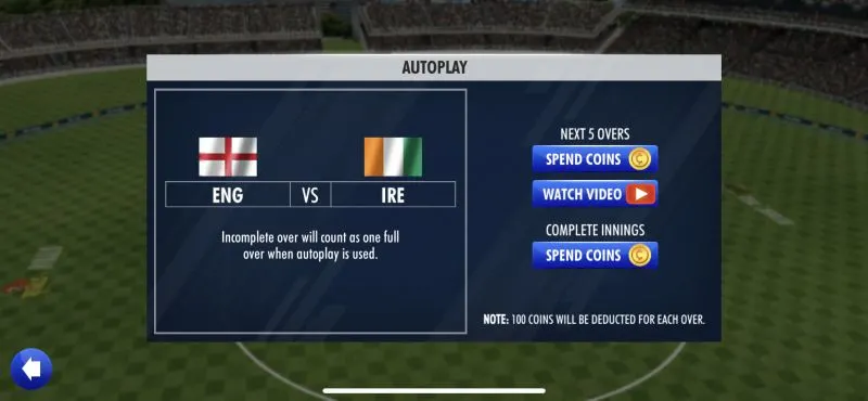 world cricket championship 3 autoplay