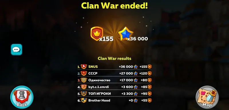 how to win clan war in hustle castle