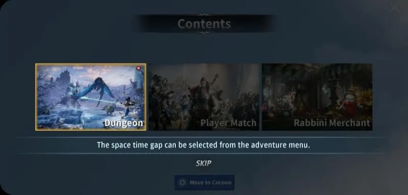 icarus m spacetime gap