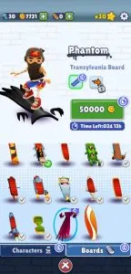 subway surfers best boards
