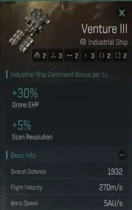 venture III eve echoes